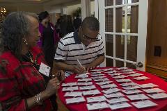 Name tags for all Black Exellence members 