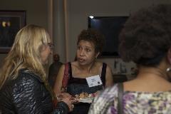 Two women having a conversation