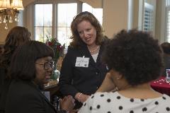 3 women talking