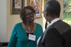 Two black women in Black Excellence event